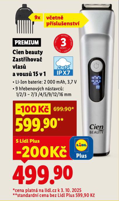 CLIEN BEAUTY ZASTIHOVA VLAS A VOUS