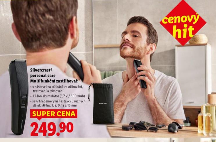 SILVERCREST PERSONAL CARE MULTIFUNKN ZASTIHOVA