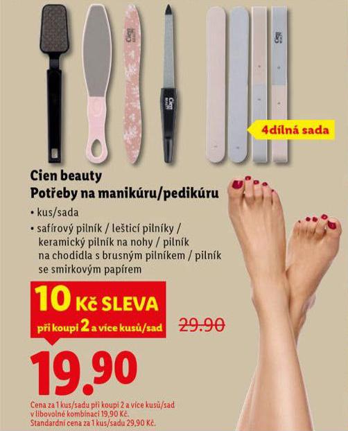 CIEN BEAUTY POTEBY NA MANIKRU