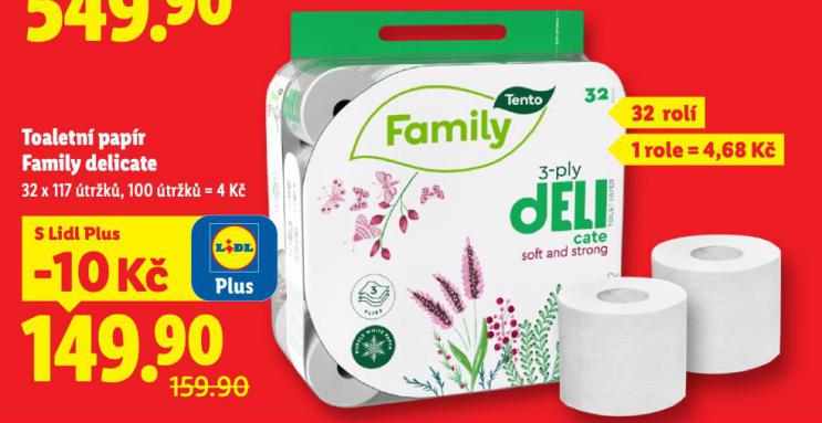 TOALETN PAPR FAMILY DELICATE
