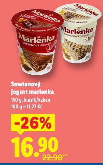SMETANOV JOGURT MARLENKA