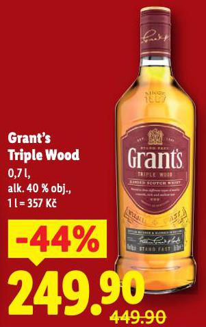 GRANTS TRIPLE WOOD