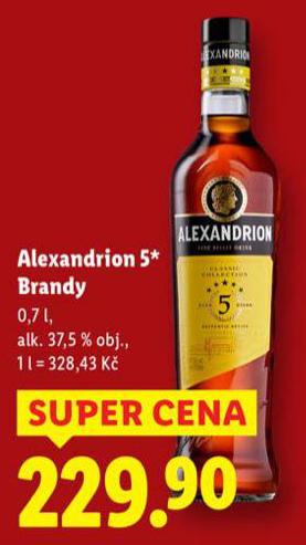 ALEXANDRION 5* BRANDY