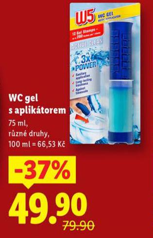 WC GEL S APLIKTOREM