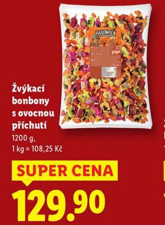 VKAC BONBONY S OVOCNOU PCHUT