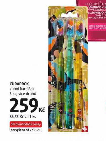 CURAPROX ZUBN KARTEK