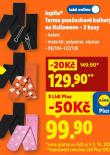 LUPILU TERMO PUNČOCHOVÉ KALHOTY NA HALLOWEEN