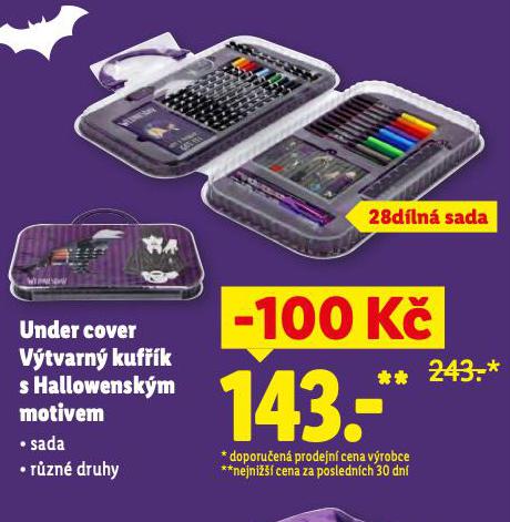 UNDER COVER VTVARN KUFK S HALLOWENSKM MOTIVEM