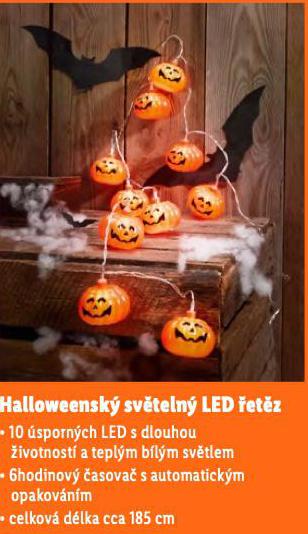 HALLOWEENSK SVTELN LED ETZ