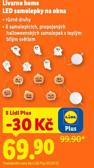 LIVARNO HOME LED SAMOLEKY NA OKNA