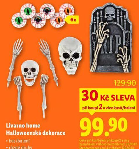 LIVARNO HOME HALLOWEENSK DEKORACE