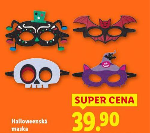 HALLOWEENSK MASKA