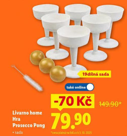 LIVARNO HOME HRA PROSECCO PONG