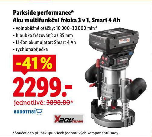 PARKSIDE PERFORMANCE AKU MULTIFUKNN FRZKA 