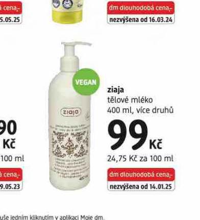 ZIAJA TLOV MLKO
