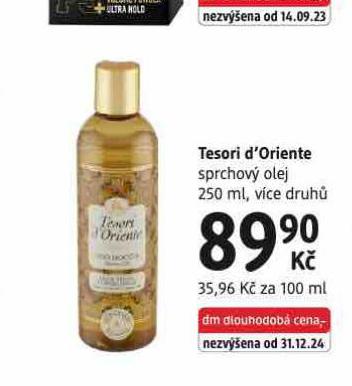 TESORI D'ORIENTE SPRCHOV GEL