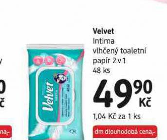 VELVET VLHEN TOALETN PAPR