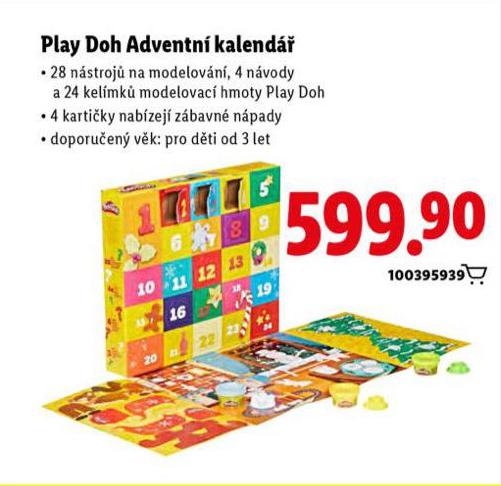 PLAY DOH ADVENTN KALENDR