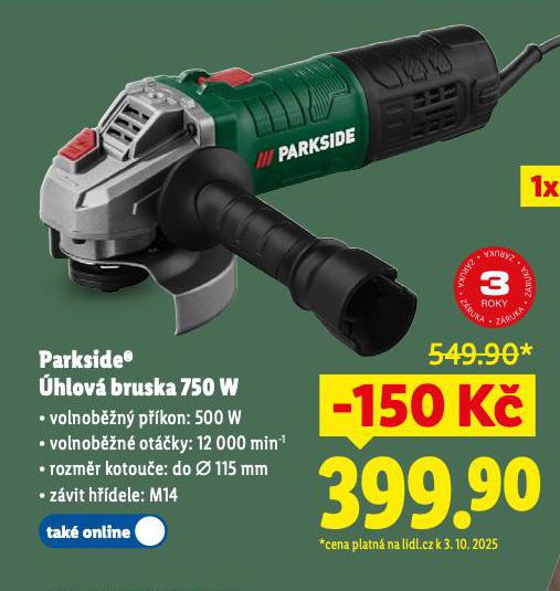 PARKSIDE HLOV BRUSKA 750W