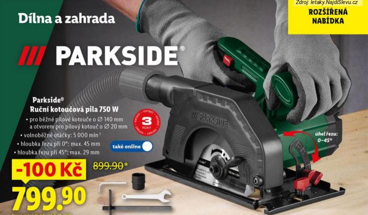 PARKSIDE RUN KOTOUOV PIVA 750W