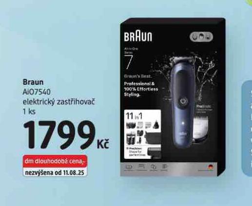 BRAUN ELEKTRICK ZASTIHOVA