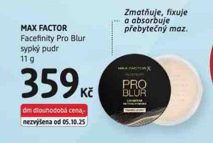 MAX FACTOR SYPK PUDR