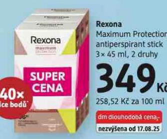 REXONA ANTIPERSPIRANT