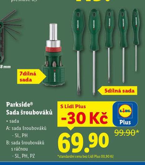 PARKSIDE SADA ROUBOVK