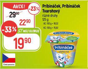 PRIBINEK TVAROHOV