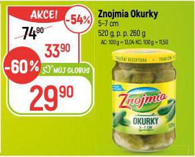 ZNOJMIA OKURKY