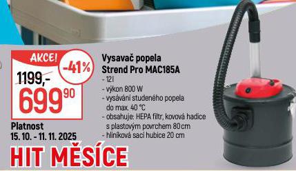 VYSAVA POPELA STREND PRO