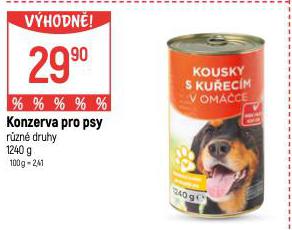 KONZERVA PRO PSY