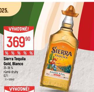 SIERRA TEQUILA GOLD