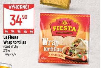 LA FIESTA WRAP TORTILLAS