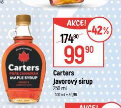 CARTERS JAVOROV SIRUP