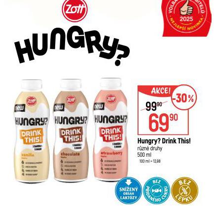 HUNGRY? DRINK THIS!