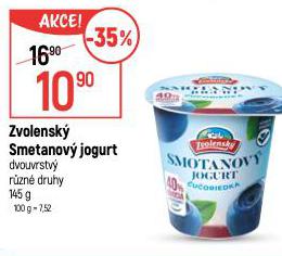 ZVOLENSK SMETANOV JOGURT