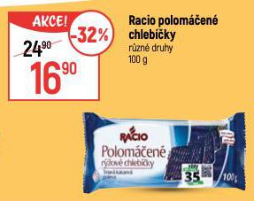 RACIO POLOMEN CHLEBKY