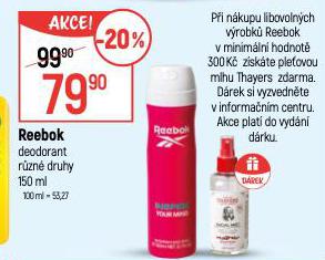 REEBOK DEODORANT