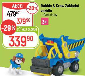 RUBBLE & CREW ZKLADN VOZIDLO
