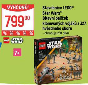 STAVEBNICE LEGO STAR WARS BITEVN BALEK KLONOVANCH VOJK Z 327. HVZDNHO SBORU