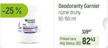 DEODORANTY GARNIER