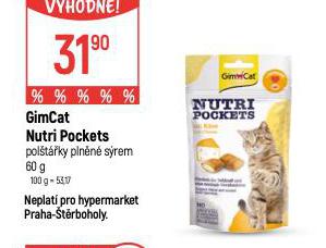 GIMCAT NUTRI POCKETS POLTKY PLNN SREM