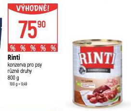 RINTI KONZERVA PRO PSY