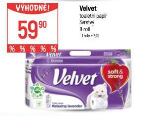 VELVET TOALETN PAPR