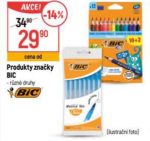PRODUKTY ZNAKY BIC