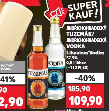 JINDICHOHRADECK VODKA