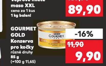 GOURMET GOLD KONZERVY PRO KOKY