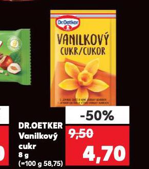 DR. OETKER VANILKOV CUKR