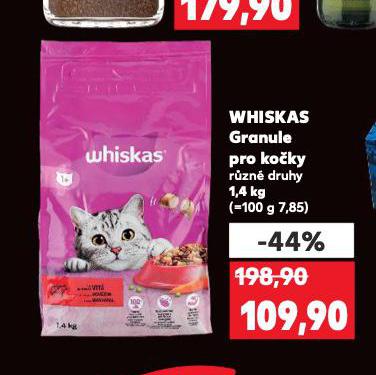 WHISKAS GRANULE PRO KOKY